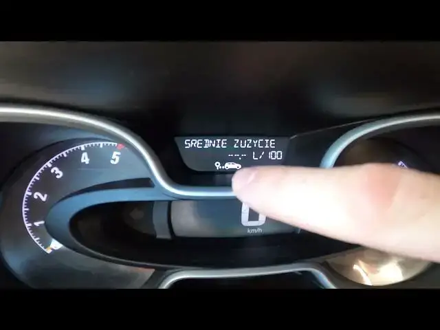 'Video thumbnail for How to Find and Reset Average Fuel Consumption Opel Vivaro B ( 2014 – 2019 )'