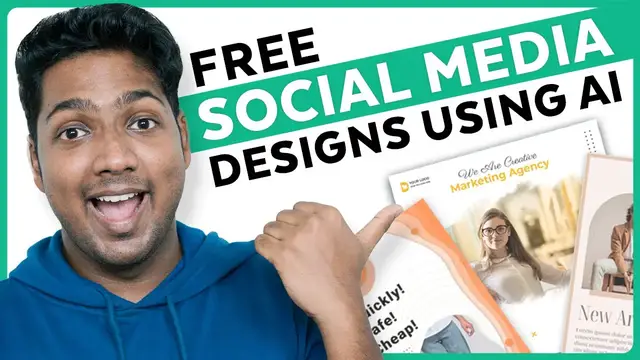 'Video thumbnail for How to Create Social Media Posts with AI'