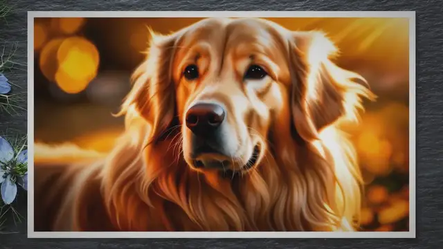 'Video thumbnail for How to Make Your Golden Retriever's Hair Silky'