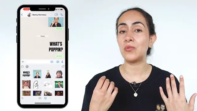 'Video thumbnail for How to create WhatsApp Stickers in Canva _ FREE and EASY!'