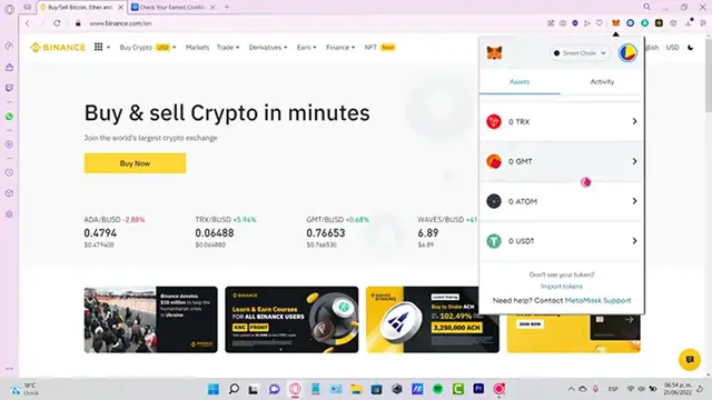 'Video thumbnail for How to Send Bitcoin from Metamask to Binance (Step by Step)'