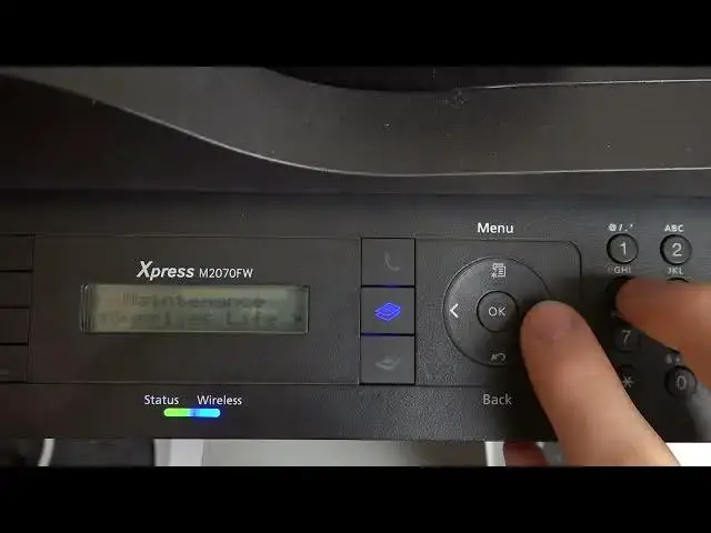 'Video thumbnail for How to check serial number on Samsung Xpress M2070 series  / Check SN on Xpress M2070 series printer'