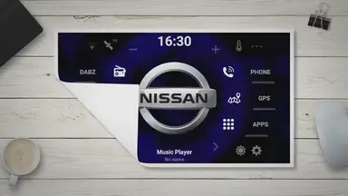 'Video thumbnail for Nissan logo to Android headunit screen'