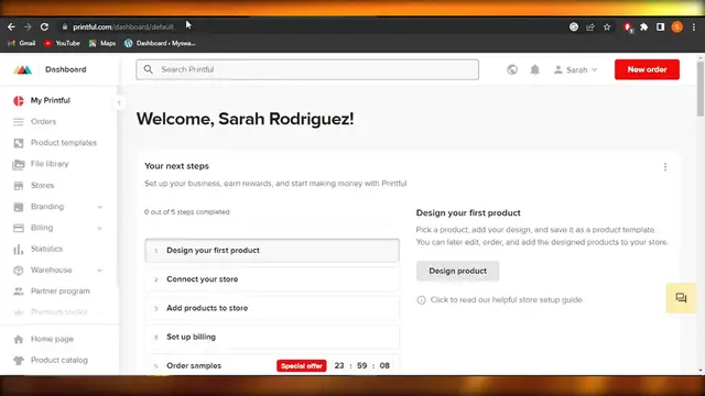 'Video thumbnail for How To Connect Shopify With Printful'