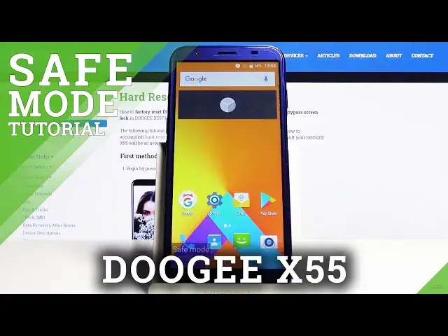 'Video thumbnail for How to Boot into Safe Mode in DOOGEE X55'
