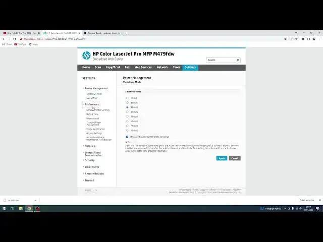 'Video thumbnail for Hp Color LaserJet Pro   Set Up paper types reaction'