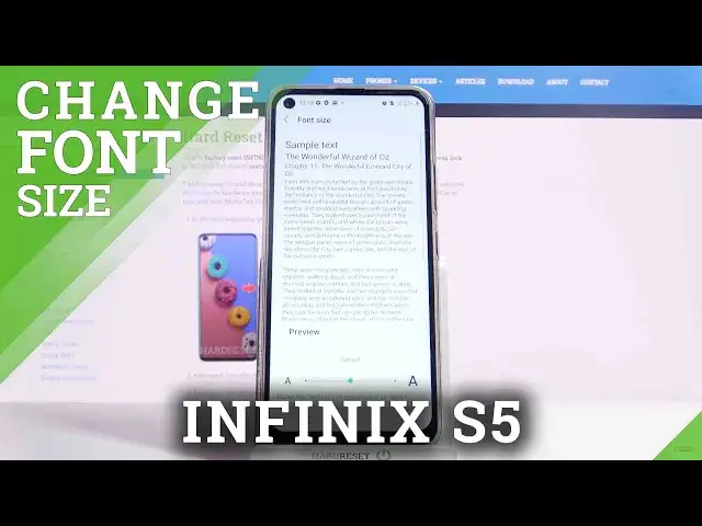 'Video thumbnail for How to Change Font Size in INFINIX S5 - Enter Text Settings'