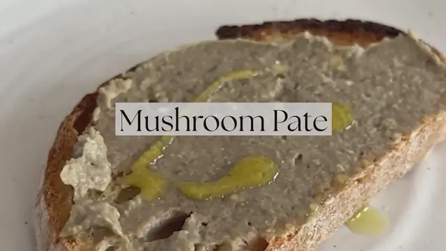 'Video thumbnail for Mushroom Pate'