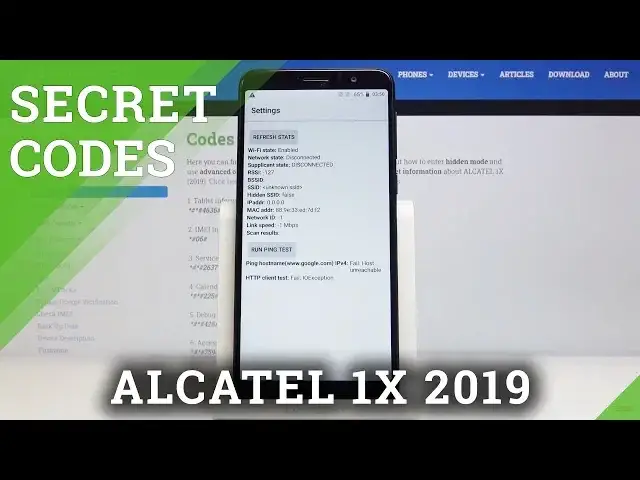'Video thumbnail for How to Use Secret Codes in ALCATEL 1X 2019 – Hidden Modes / Features'