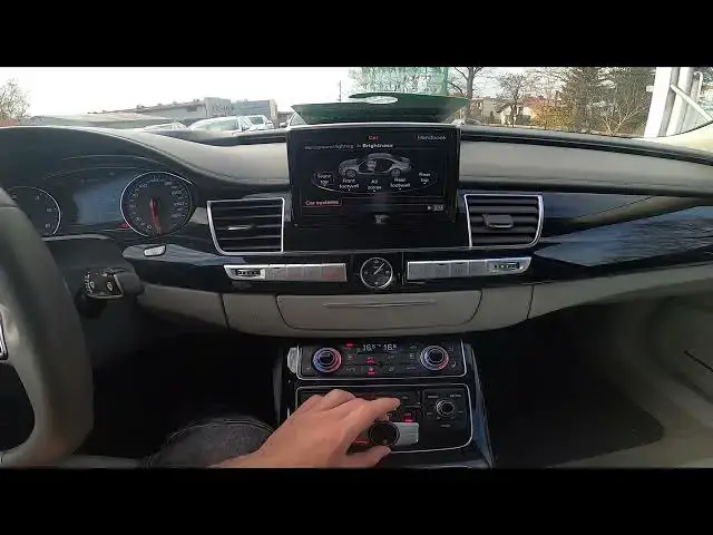 'Video thumbnail for How to Manage Background Lighting in Audi A8 D4 ( 2010 - 2017 ) | Manage Interior Lighting'