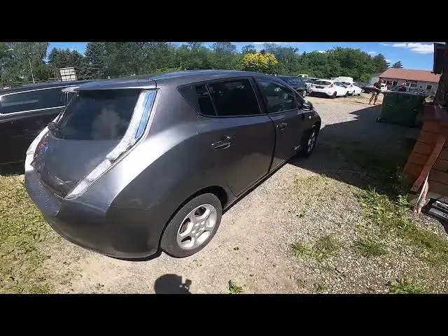 'Video thumbnail for Where is VIN number of my Nissan Leaf ( 2011 - 2017 ) - Find VIN Number Sticker'