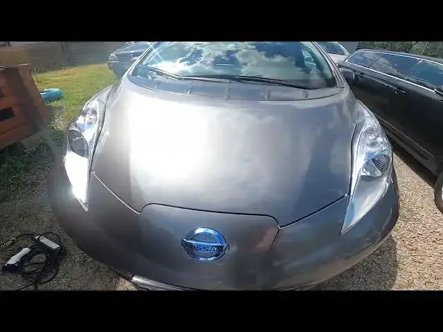 'Video thumbnail for How to Plug Nissan Leaf ( 2011 - 2017 ) to Charging Station | Charge Nissan Leaf'