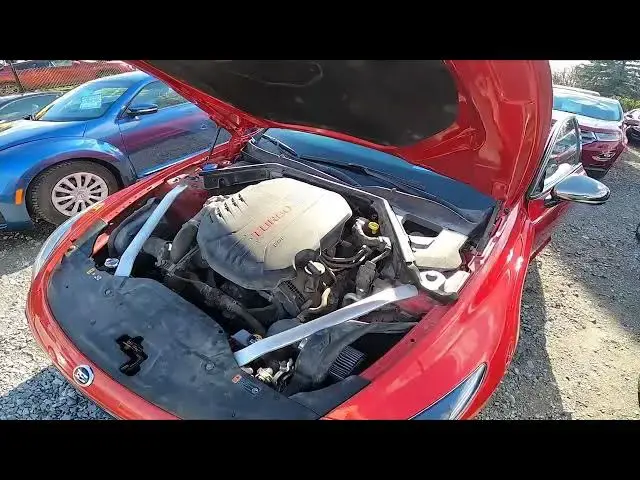 'Video thumbnail for Where is Engine Oil Level Dipstick in the Kia Stinger ( 2017 – now )'