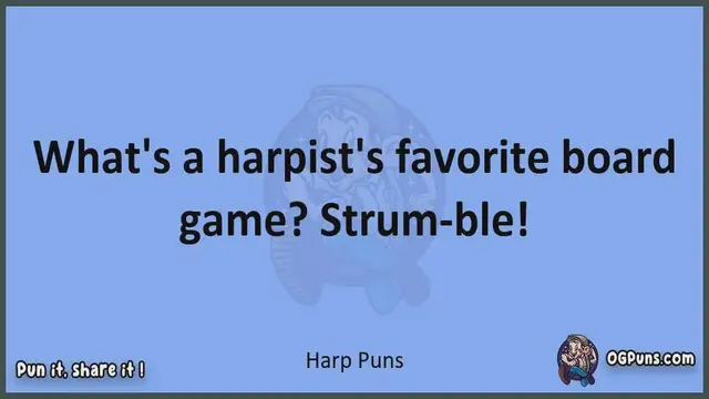 'Video thumbnail for Harp - Jokes, Puns, Wordplays, and Laughter'