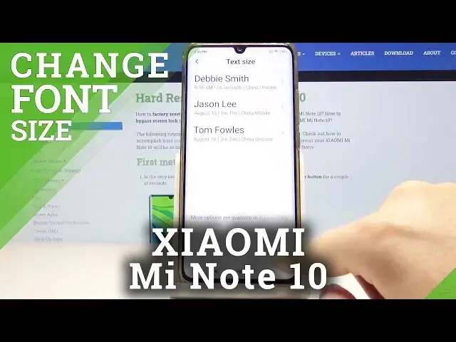 'Video thumbnail for How to Change Font Size in XIAOMI Mi Note 10 – Customize Letters'
