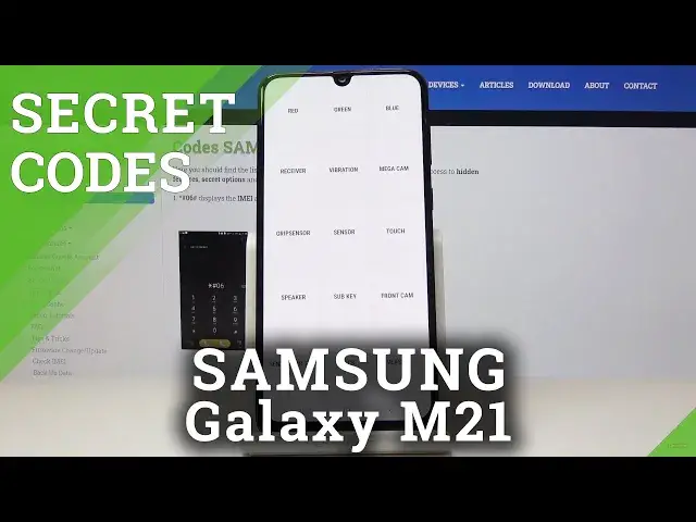 'Video thumbnail for Secret Codes SAMSUNG Galaxy M21 – Service Menu / Hardware Test'