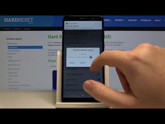 'Video thumbnail for How to Access Vibration Settings in Alcatel 1X 2019 – Operate Vibrations'