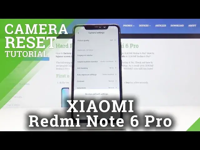 'Video thumbnail for How to Restore Camera Defaults in Xiaomi Redmi Note 6 Pro - Reset Camera'