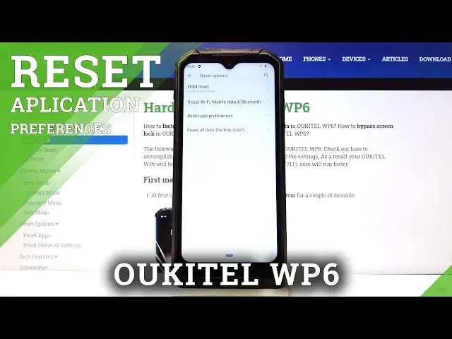 'Video thumbnail for How to Reset App Preferences in OUKITEL WP6 – Restore App Settings'