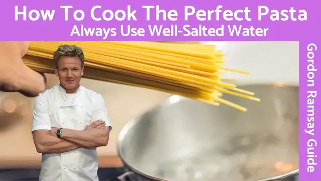 'Video thumbnail for Keep Pasta from Sticking When Cooking (How to Kitchen Essentials Guide) - Gordon Ramsay'