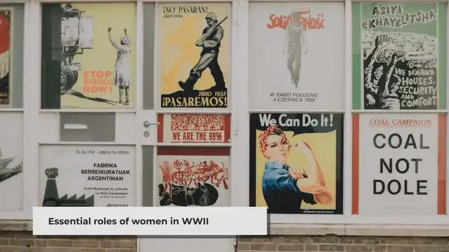 'Video thumbnail for Women's Vital Roles in World War II: From Frontlines to Home Front'