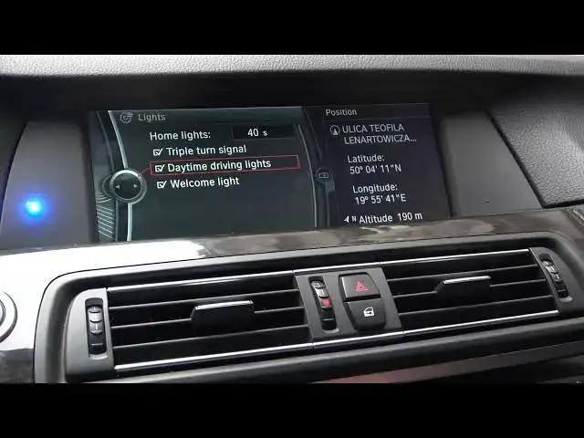 'Video thumbnail for How to Find and Manage Lights Settings in BMW Series 5 F10/F11 ( 2010 – 2017 )'