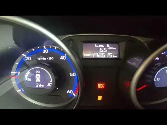 'Video thumbnail for How to Navigate Through the Speedometer Hyundai ix35 ( 2010 – 2015 )'