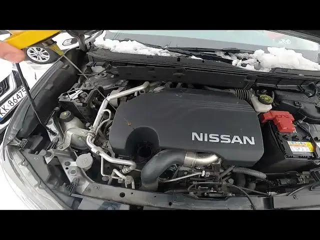 'Video thumbnail for Where is Engine Oil Level Dipstick in the Nissan X-Trail III ( 2014 – 2022 )'