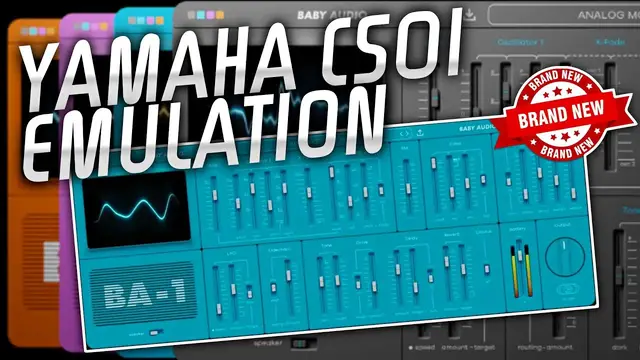 'Video thumbnail for Best New Analog Synthesizer Plugin? BA-1 Baby Audio Review & Reaction'