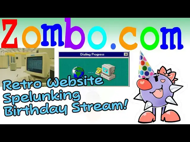 'Video thumbnail for 🔴TheZeldaZone Birthday Stream! 90s Retro Website Spelunking #4'