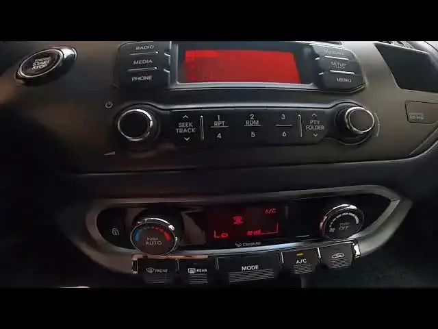 'Video thumbnail for How to Enable or Disable Auto Airflow in Kia Rio III ( 2011 – 2016 ) - Use Auto Climate Control'