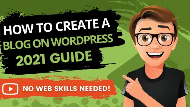 'Video thumbnail for How To Create A Blog On WordPress With Bluehost 2023'