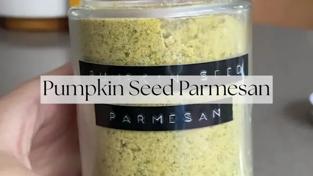 'Video thumbnail for Pumpkin Seed Parmesan'