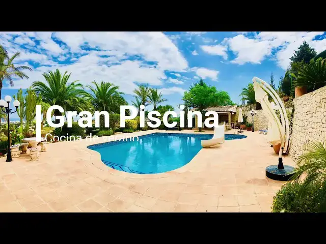 'Video thumbnail for Villa a la venta con excelente vista al mar en Adsubia, Javea, Costa Blanca.'