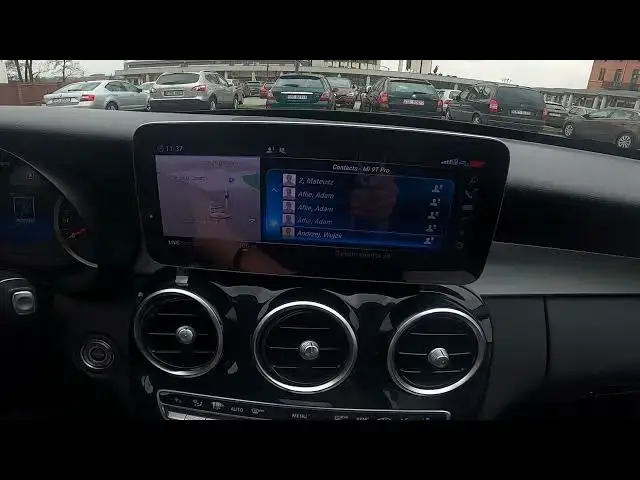 'Video thumbnail for How to Check Contact List on Radio Display in MERCEDES C Class W205 ( 2013 – now ) - Open Phone Book'