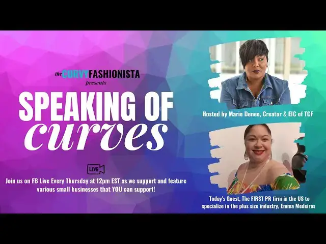 'Video thumbnail for Speaking of Curves: Talking all things PR with Emma Medeiros of Medeiros Fashion PR'