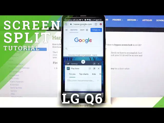 'Video thumbnail for How to Double Display – Split Screen Option on LG Q6'
