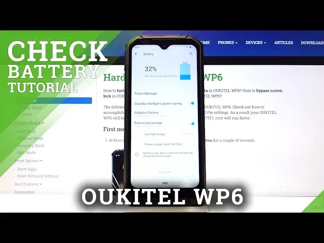 'Video thumbnail for How to Show Battery Percentage in OUKITEL WP6 – Show Battery Info'