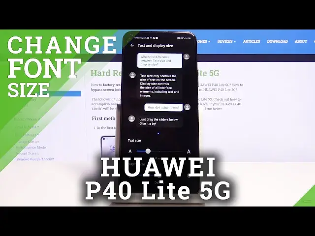 'Video thumbnail for How to Change Font Size in Huawei P40 Lite 5G - Personalize Android Display'
