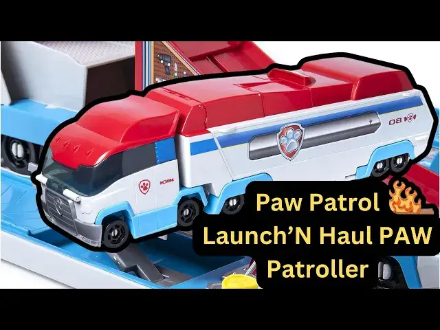 'Video thumbnail for Paw Patrol Launch’N Haul PAW Patroller: 2-in-1 Transforming Track Set! Explainer Video'