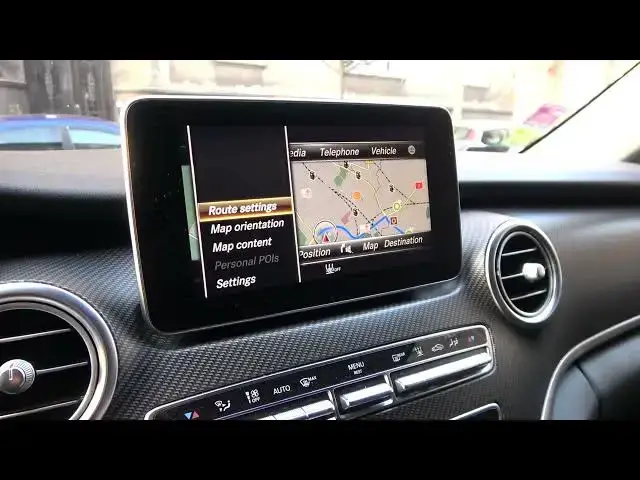 'Video thumbnail for How to Find and Manage Route Settings in Navigation in Mercedes V Class W447 ( 2014 - now )'