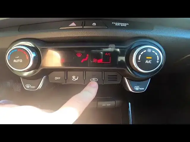 'Video thumbnail for How to Enable or Disable Interior Airflow Circulation in Kia Rio IV ( 2017 – now )'