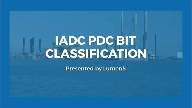 'Video thumbnail for IADC Code For PDC Bits & Classification Chart'