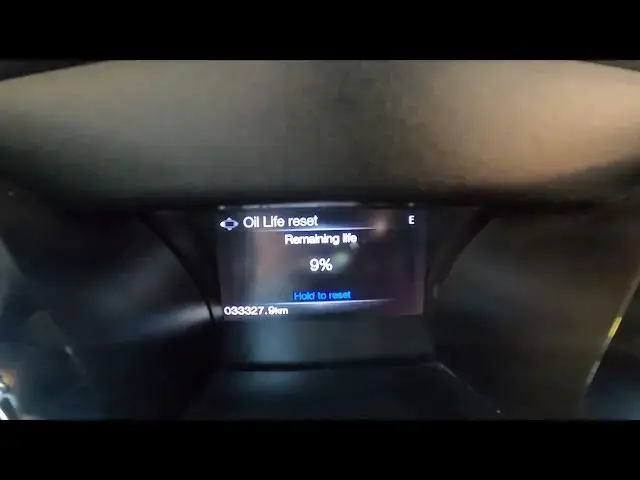 'Video thumbnail for How to Find and Reset Oil Life Info in Ford Mustang VI ( 2014 - now )'