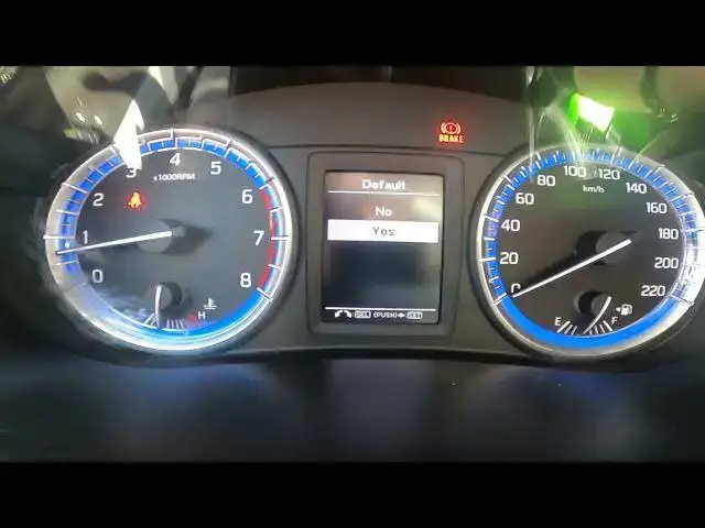 'Video thumbnail for How to Perform Vehicle Settings Factory Reset via Speedometer in Suzuki SX4 II ( 2013 – 2021 )'