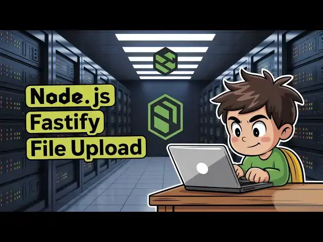 'Video thumbnail for Build a Node.js Fastify API to Upload Files to the Server Using HTML Form in Browser Web App'