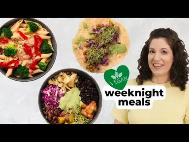 'Video thumbnail for Easy Vegan Dinner Recipes (Healthy & Delicious!) #vegancooking'