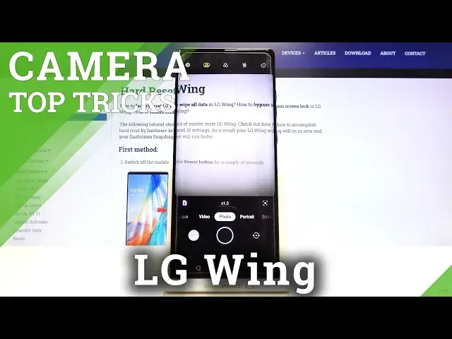 'Video thumbnail for LG Wing Top Camera Tricks'