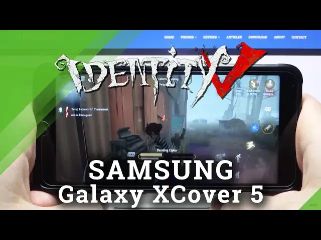 'Video thumbnail for Gaming Quality Test on SAMSUNG Galaxy XCover 5 - Identity V Gameplay'