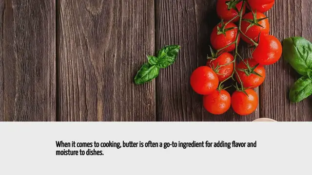 'Video thumbnail for Substitute For Butter When Cooking'